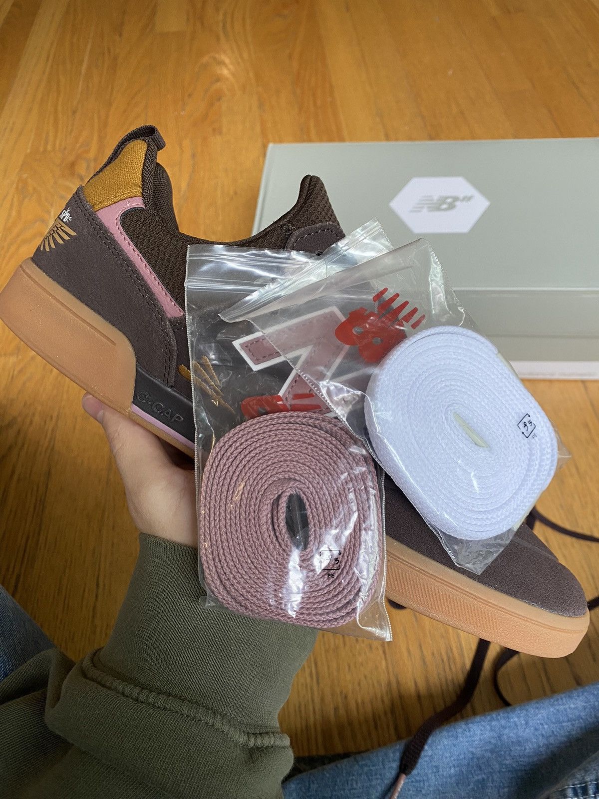 New Balance New Balance Numeric 288 Sport SBP Brown/Pink Size US 9.5 / EU 42-43 - 13 Thumbnail
