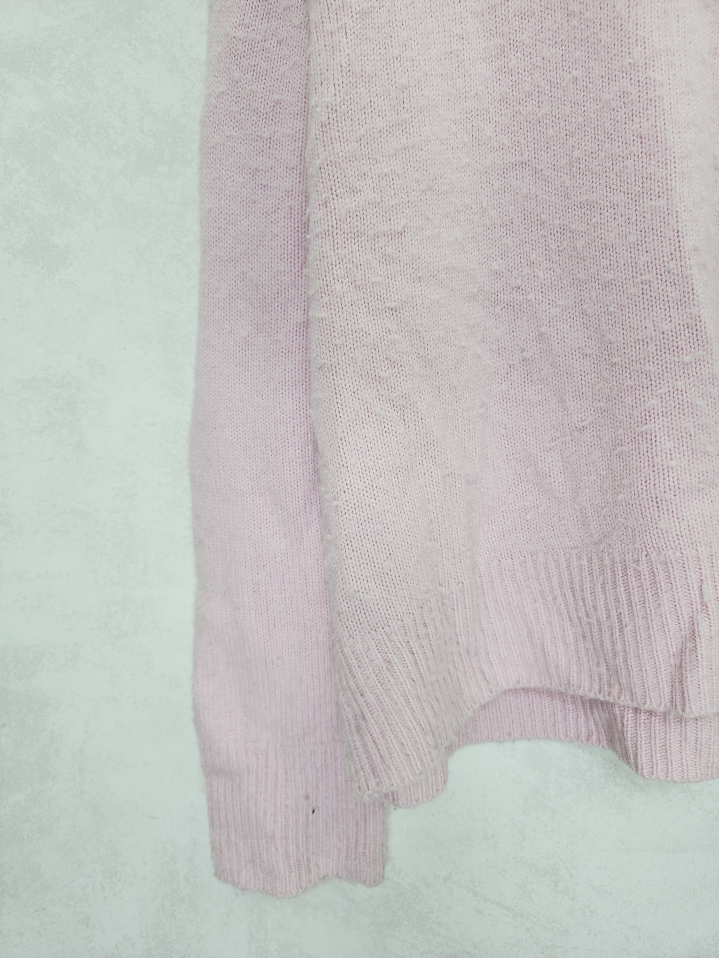 Acne Studios Rare Acne Studio Nyran Wool cshmere high neck pink sweater Size US XXL / EU 58 / 5 - 5 Thumbnail