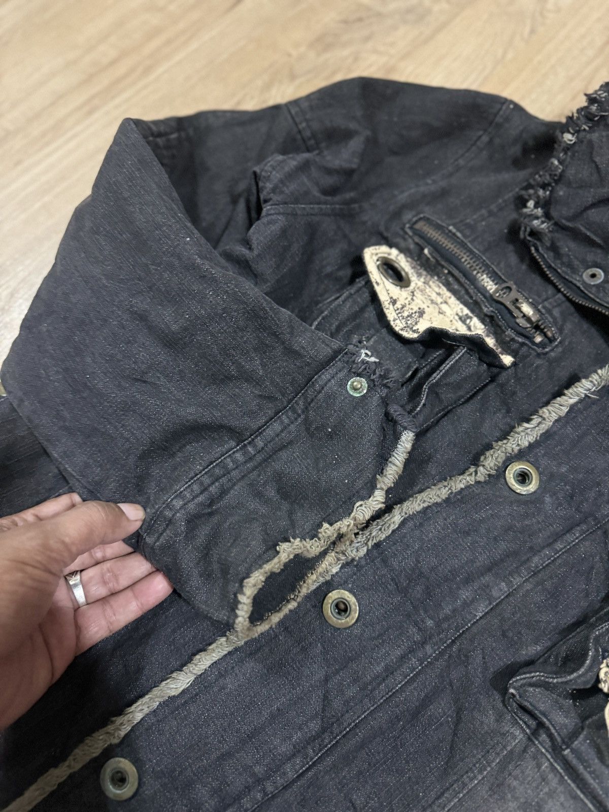 In The Attic × Seditionaries IN THE ATTIC PATCHWORKS PUNK JACKET Size US M / EU 48-50 / 2 - 4 Thumbnail