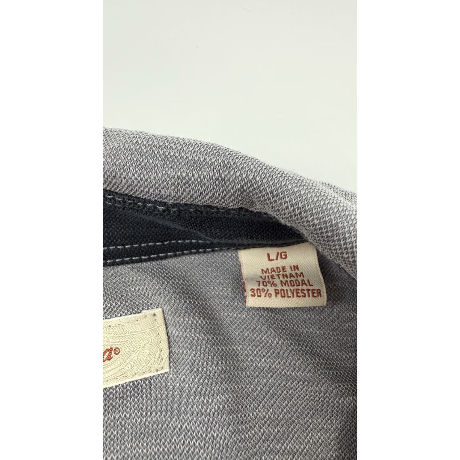 Tommy Bahama Tommy Bahama Polo Shirt Mens Large Gray Short Sleeve Modal Blend Casual Golf Top Size US L / EU 52-54 / 3 - 6 Thumbnail