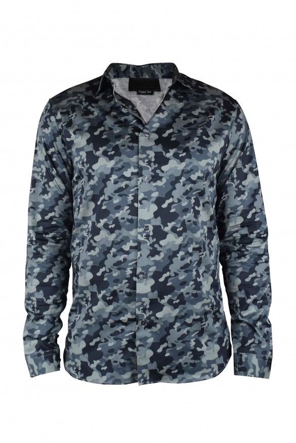 Philipp Plein LS Camouflage shirt Size US M / EU 48-50 / 2 - 1 Thumbnail