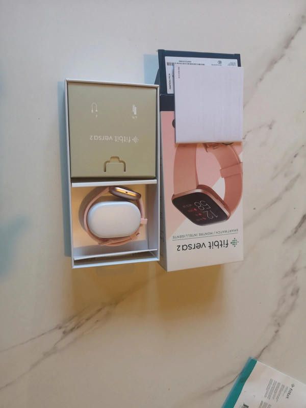 Fitbit Fitbit versa 2 smartwatch pink Size ONE SIZE - 1 Thumbnail