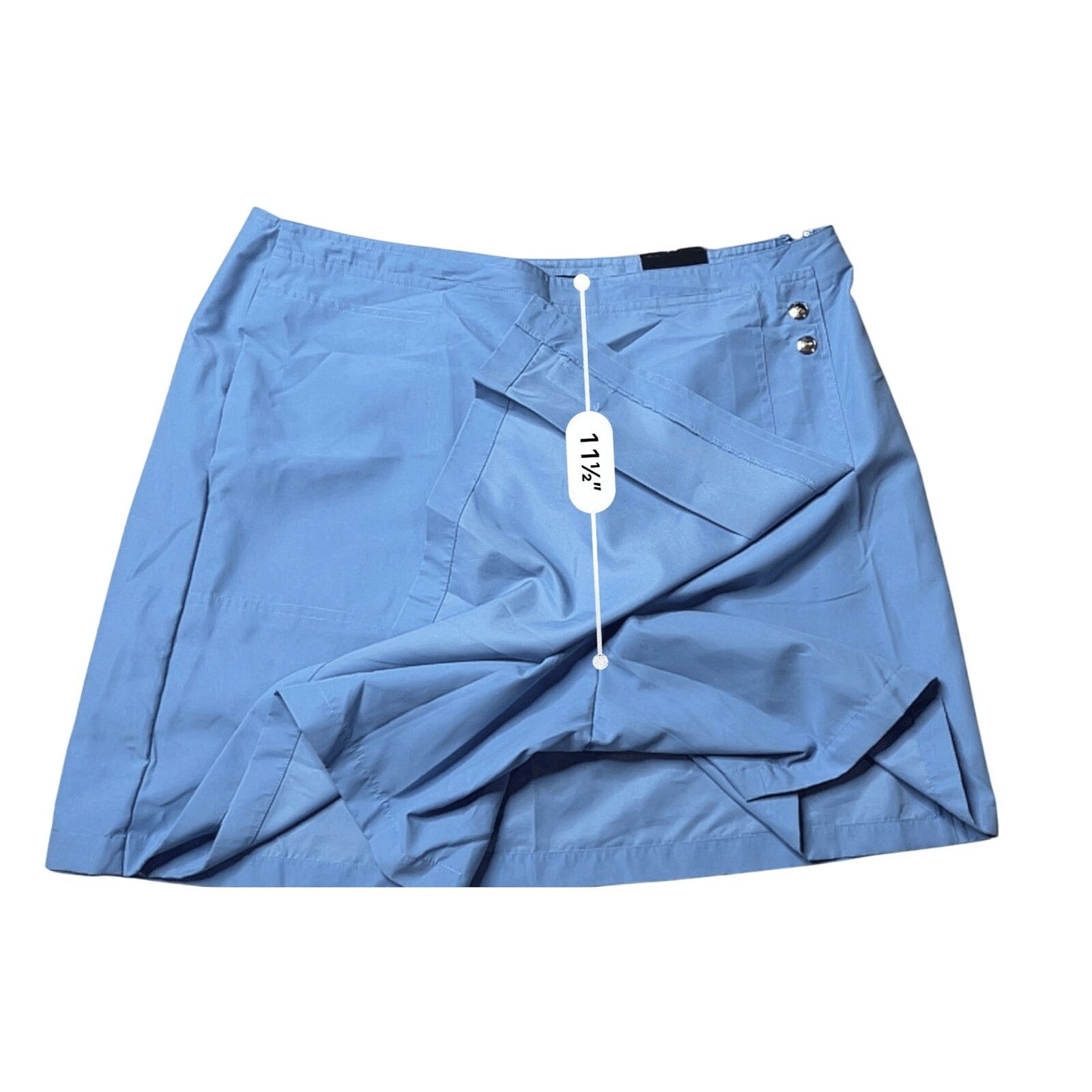Izod Izod Golf X-Tra Dry Microfiber High Rise Blue Lake Skort 14 Size 36" / US 14 / IT 50 - 10 Thumbnail