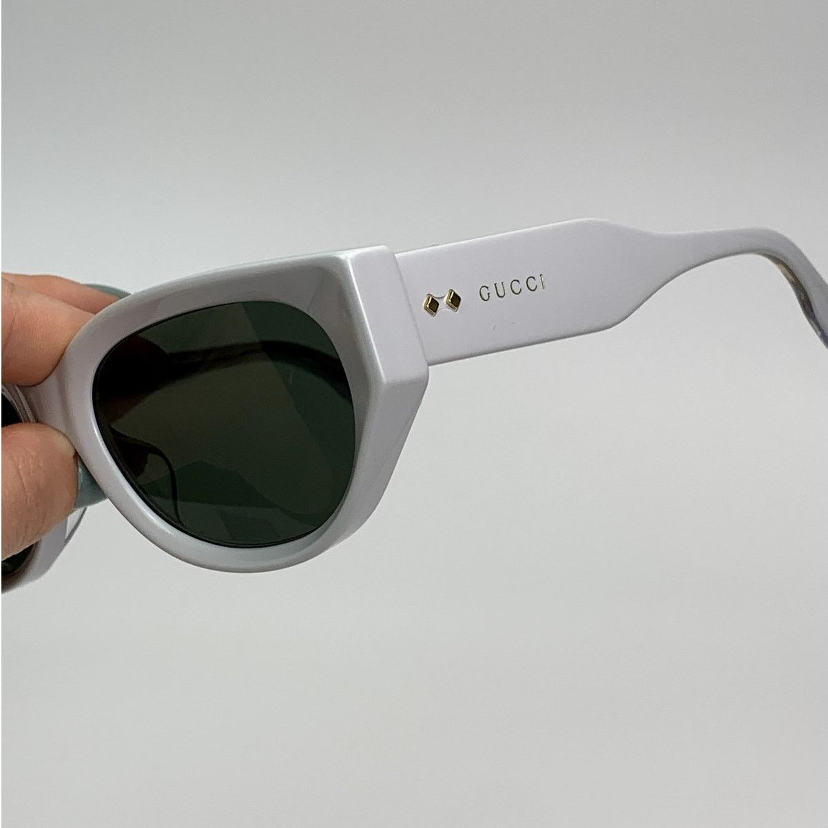 Gucci NEW Gucci GG1532SA 003 Grey Women Authentic Size ONE SIZE - 7 Thumbnail