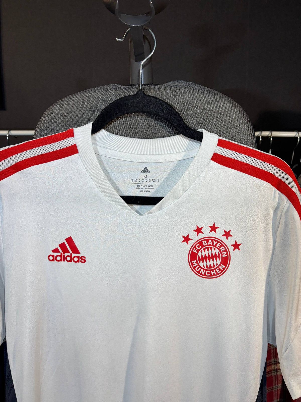 Adidas Adidas FC Bayern Munchen soccer jersey Size:M Size US M / EU 48-50 / 2 - 3 Thumbnail