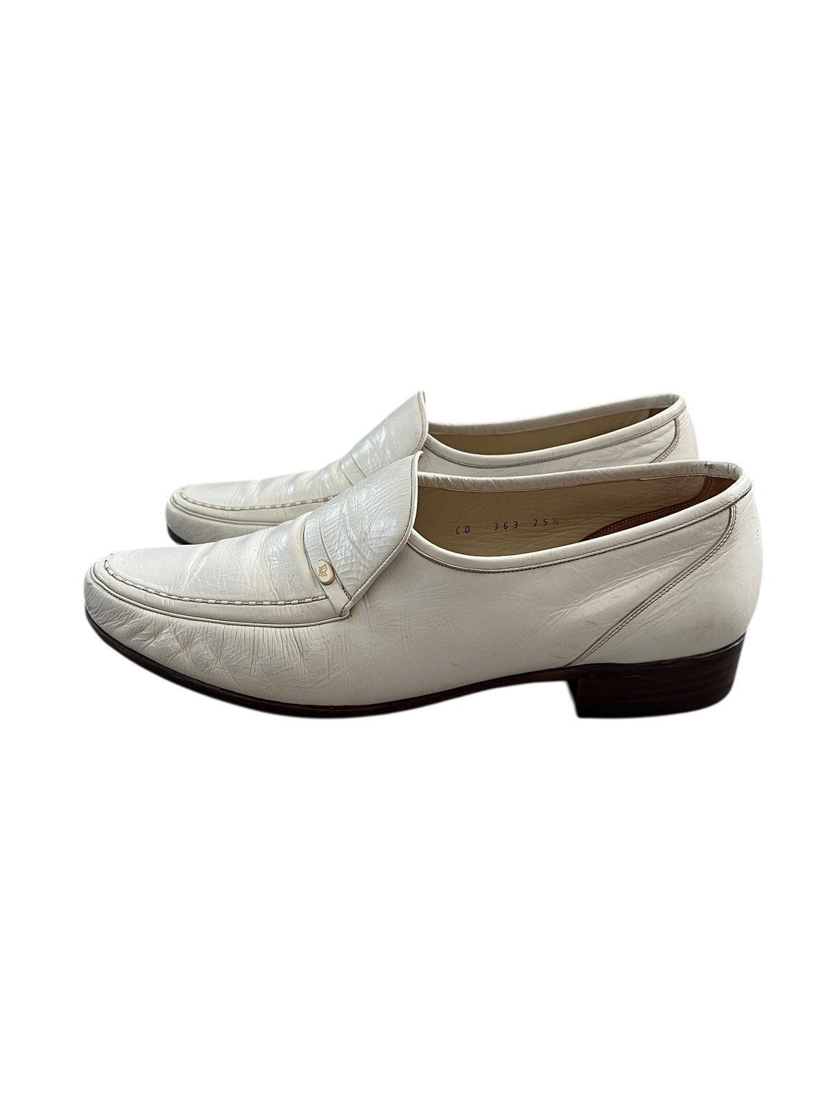 Christian Dior Monsieur 1980s Christian Dior Monsieur Leather Loafers Size US 8 / EU 41 - 3 Thumbnail