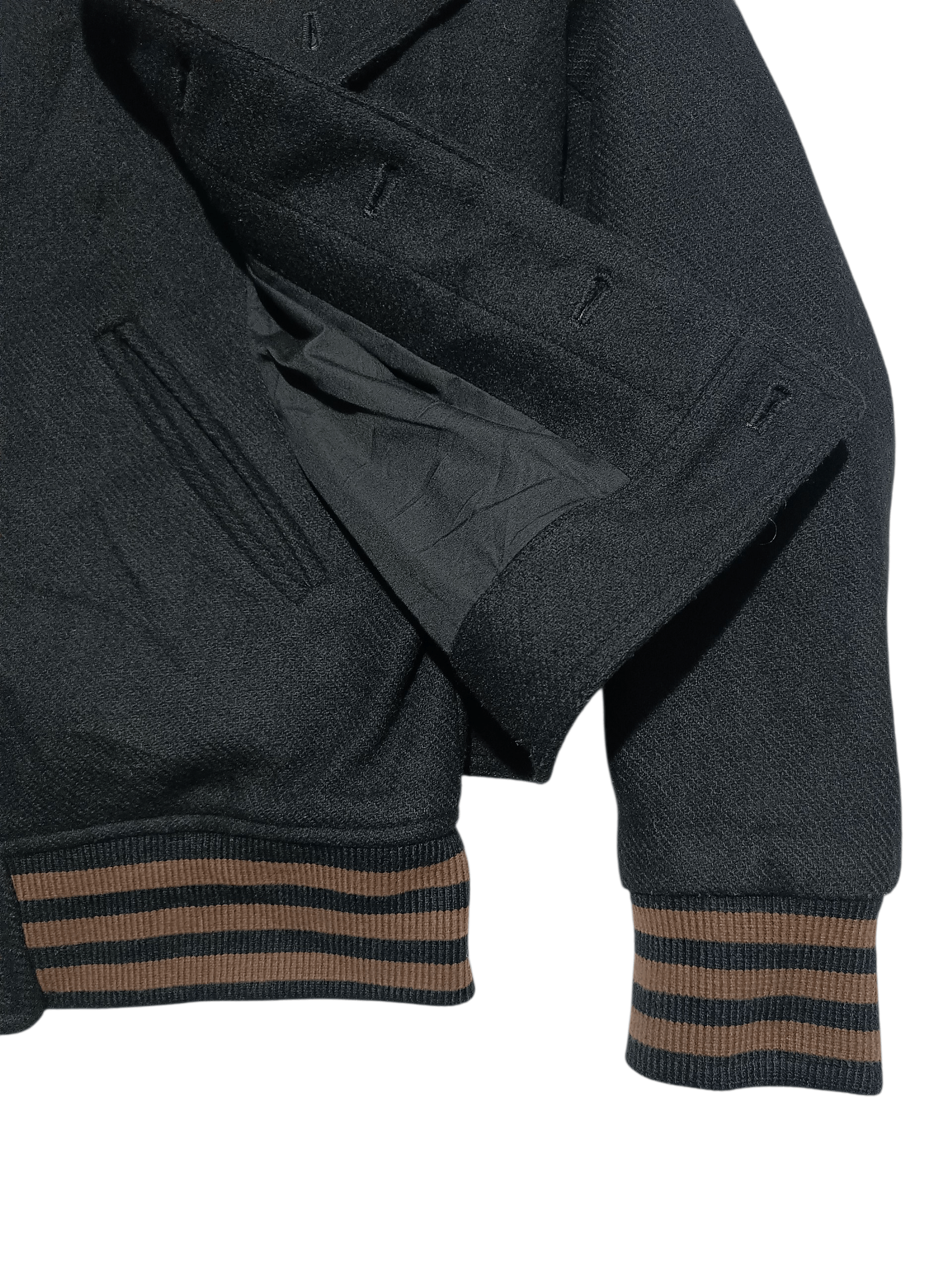 Japanese Brand Vintage Wool Trucker Varsity Jacket Hard To Find Size US M / EU 48-50 / 2 - 11 Thumbnail