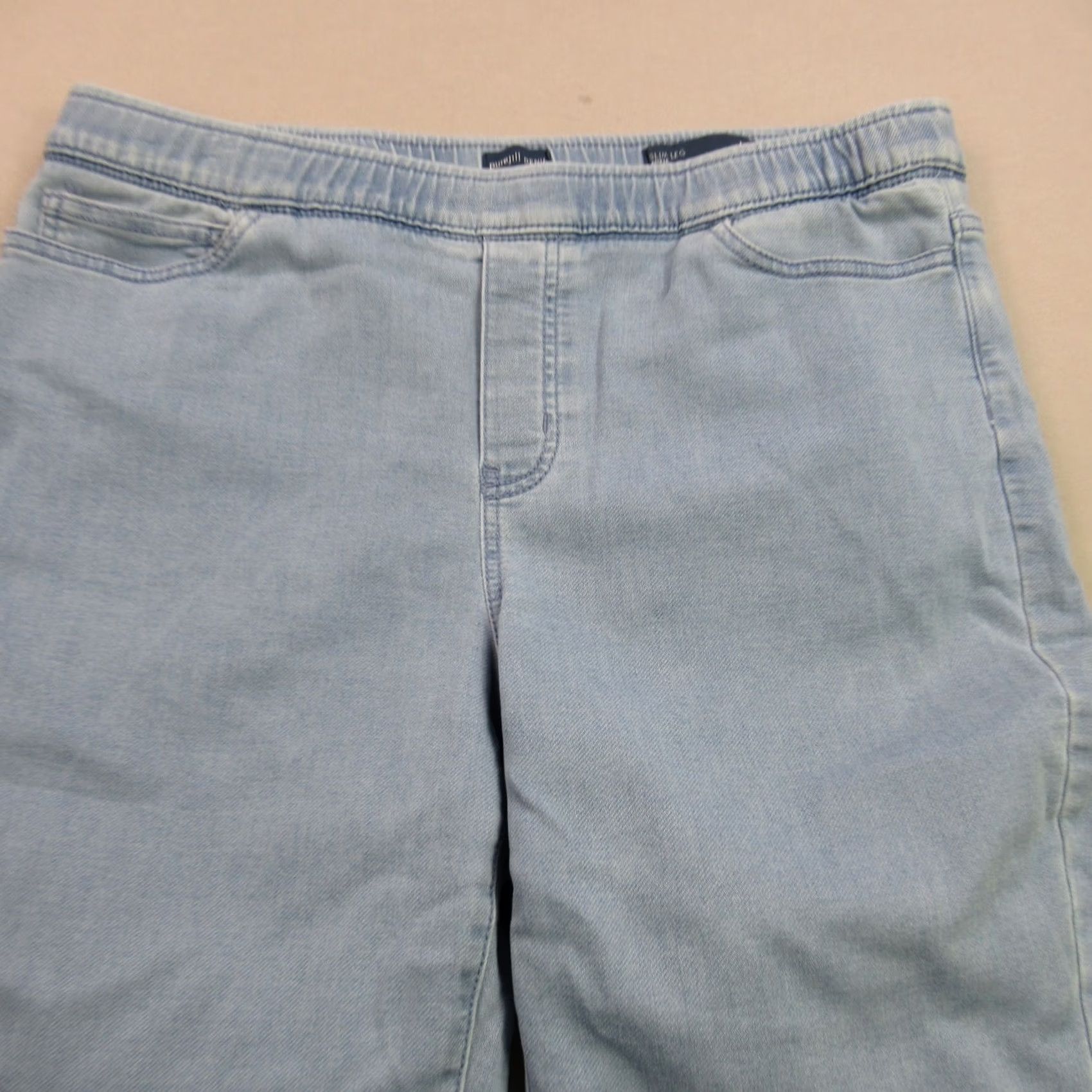 J. Jill J. Jill Jeans Womens Medium Denim Pockets Blue Straight Leg Slim Ankle Size 24" / US 00 / IT 34 - 2 Thumbnail