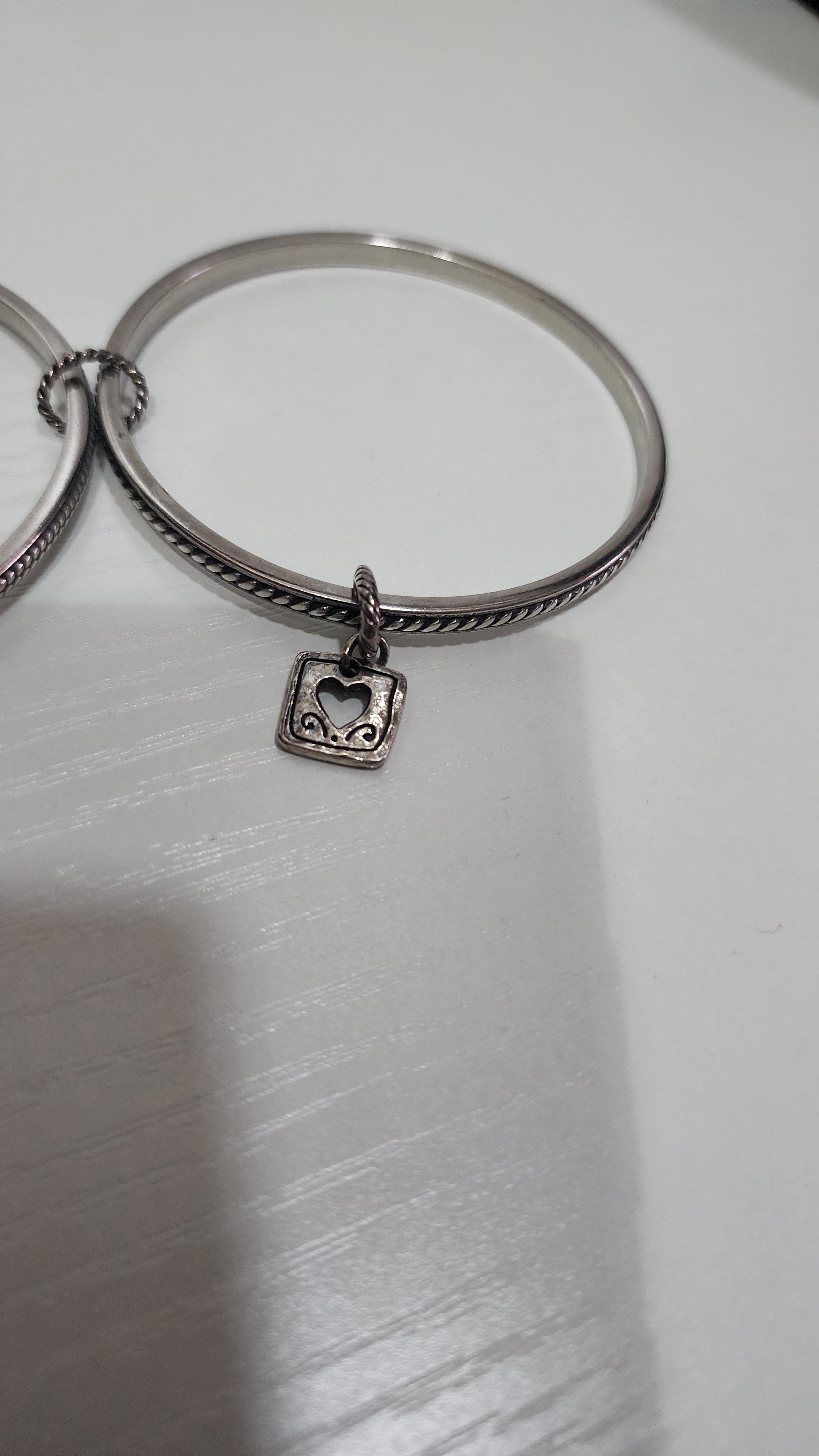 Brighton Brighton Double Bangle Charm Bracelet. Size ONE SIZE - 2 Thumbnail