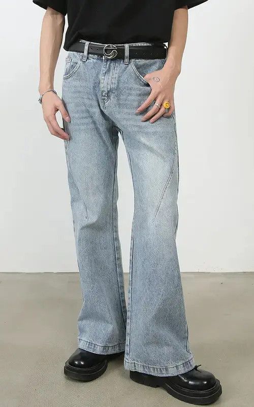 Jean Flared Baggy Denim Jeans Size US 28 / EU 44 - 3 Thumbnail