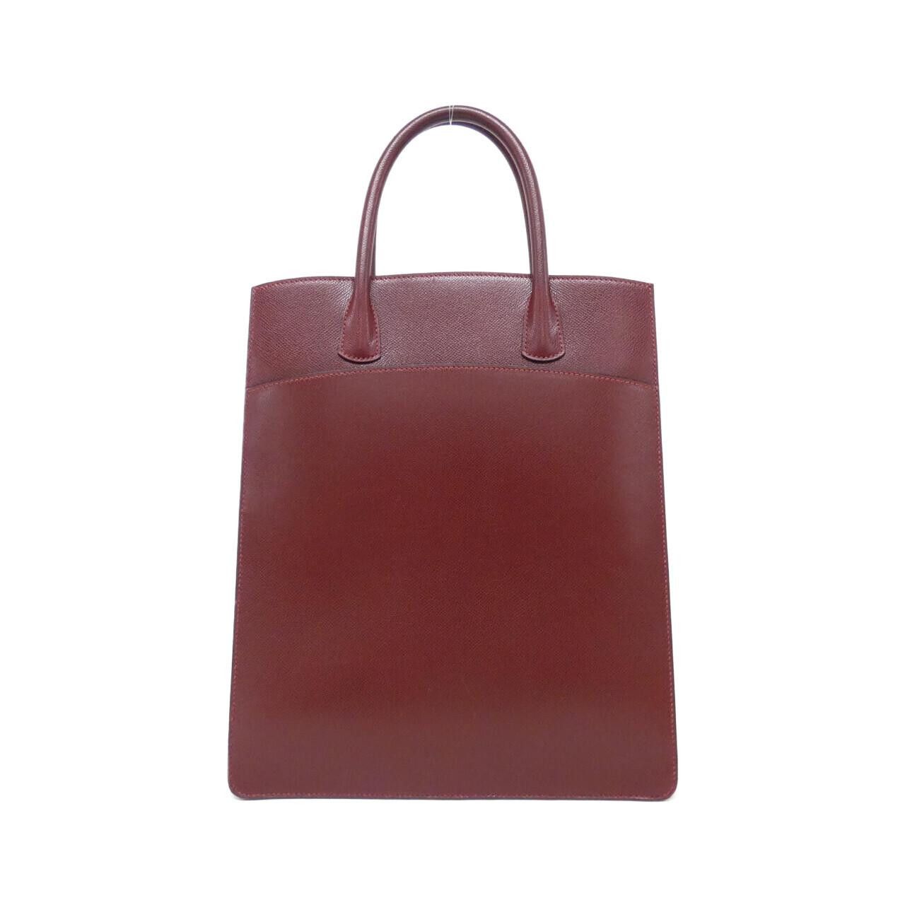 Hermes Hermes Hermes Whitebus Up Calfskin Handbag Leather Tote Bag G DUTY FREE for USA Size ONE SIZE - 1 Thumbnail