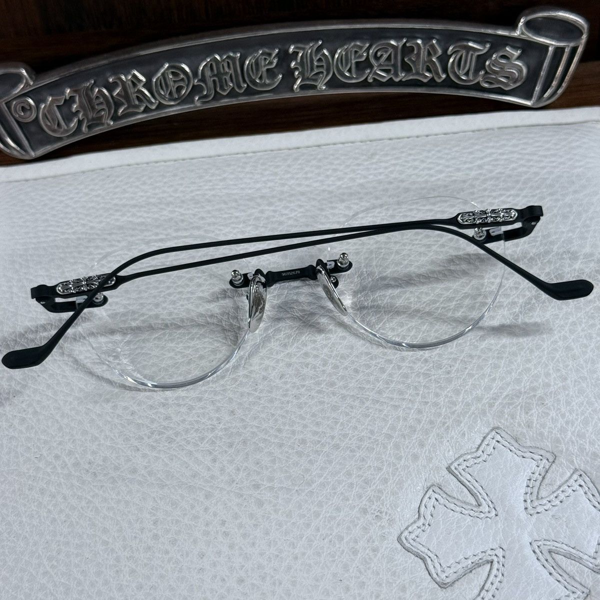 Chrome Hearts Chrome Hearts Soffffffffers I Glasses Size ONE SIZE - 2 Thumbnail