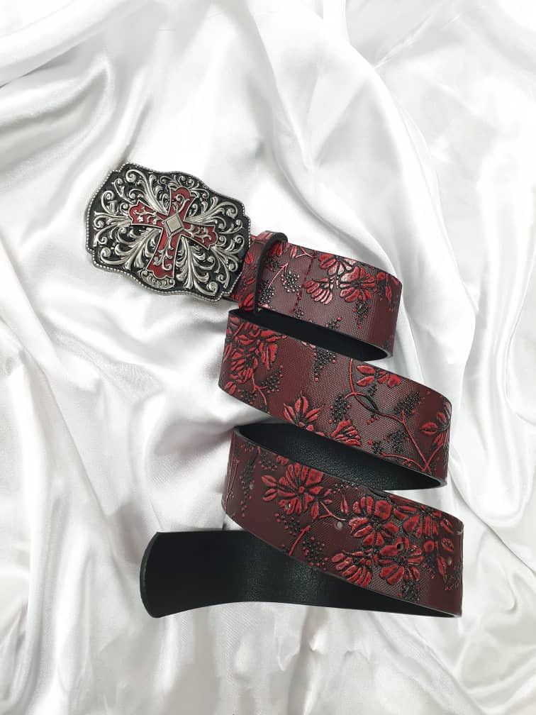 PPFM 💥Cross art flower streetwear belt Size ONE SIZE - 1 Thumbnail