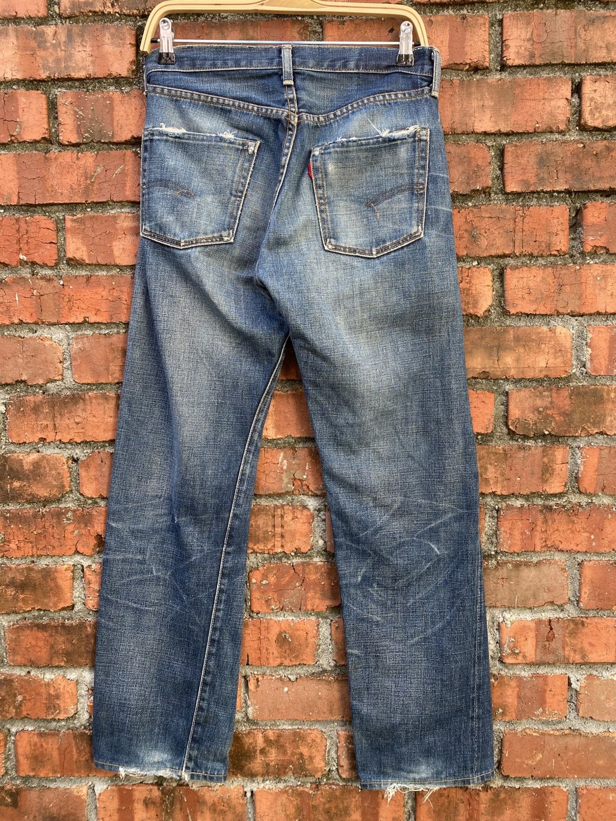 Levi's Vintage Clothing W30x29.5 Vintage levi's 501 redline big E made in JAPAN Size US 30 / EU 46 - 2 Thumbnail
