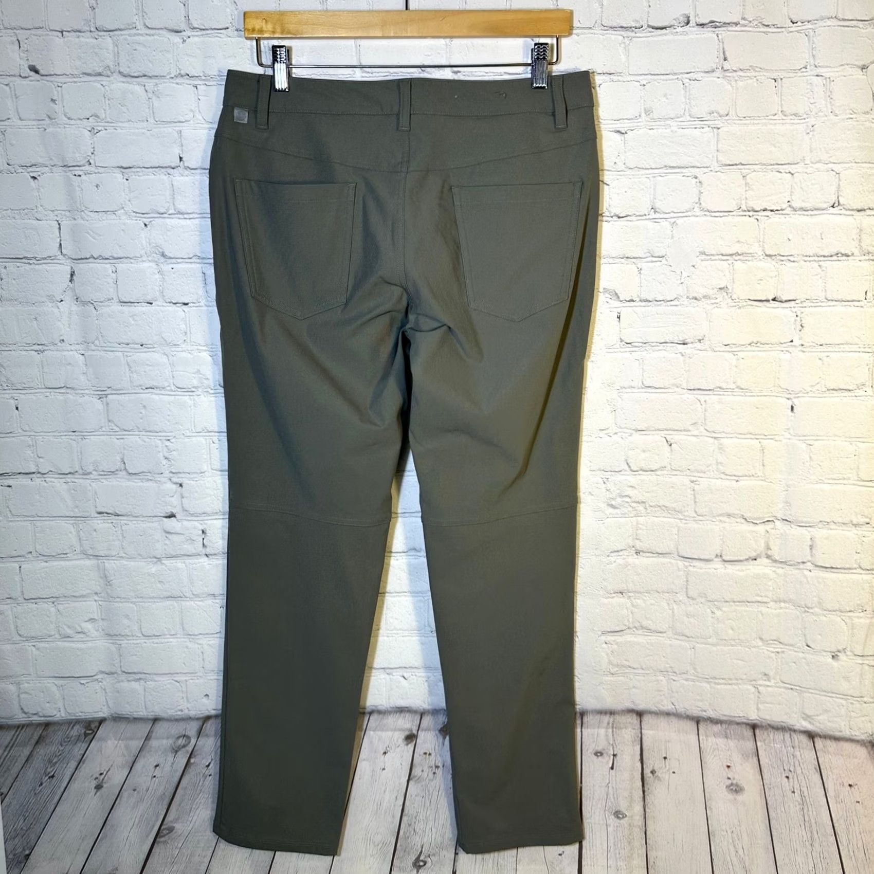 Lululemon Lululemon ABC Classic-Fit Pant Warpstreme 31 Inseam 32" Gray Green Mens Size US 31 - 7 Thumbnail