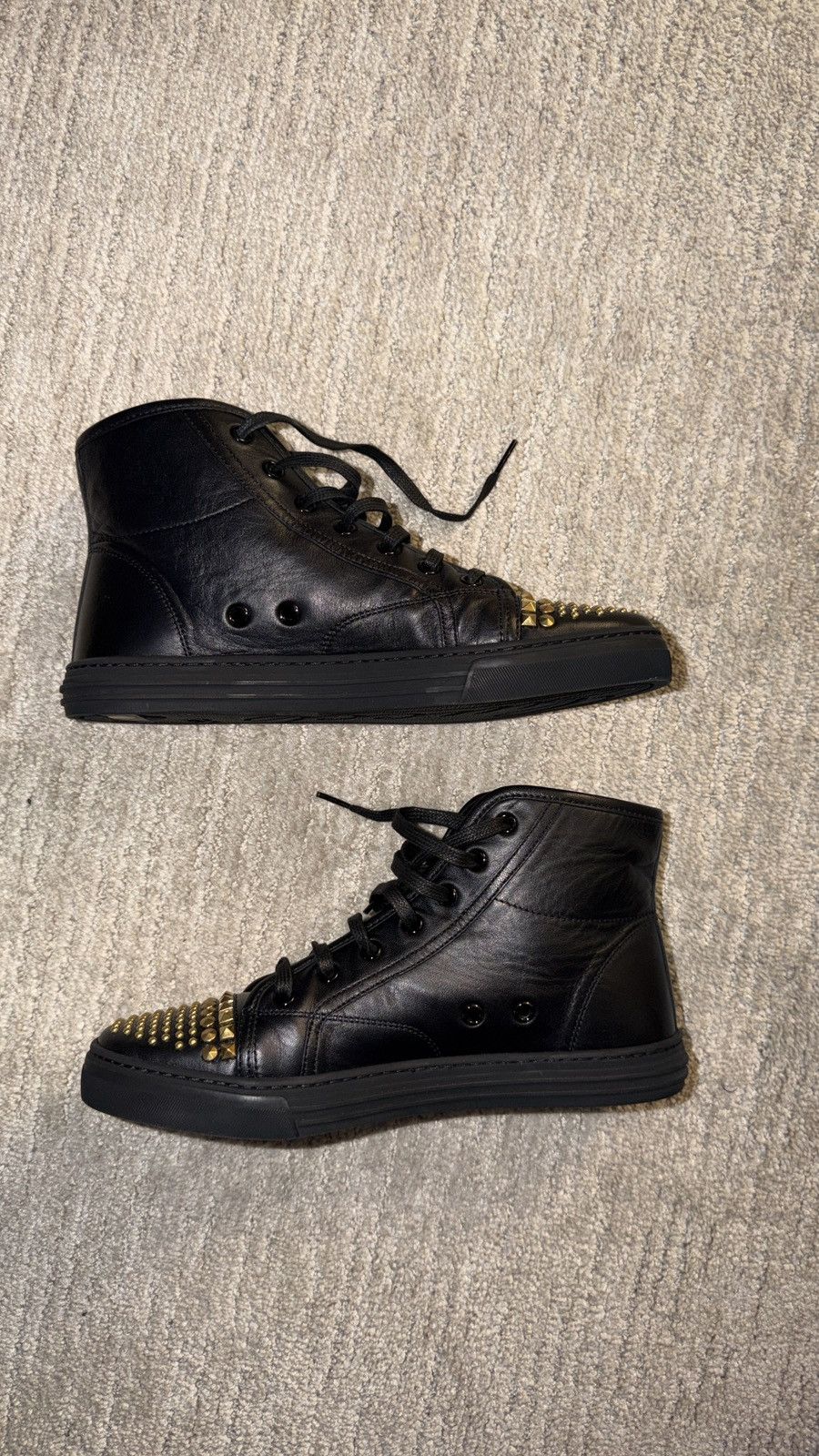 Gucci Gucci Hi Top Sneakers Size US 7.5 / IT 37.5 - 2 Thumbnail