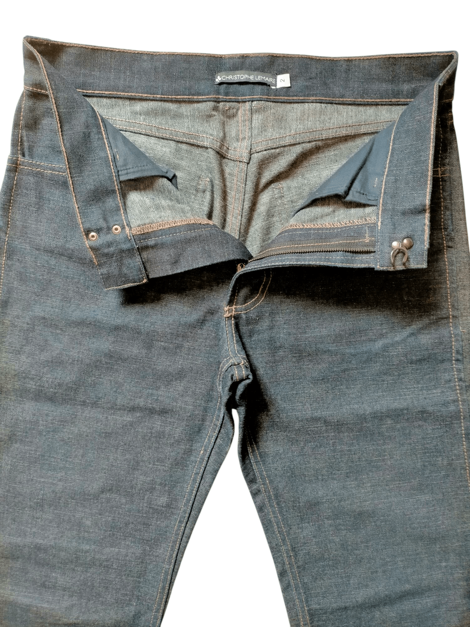Christophe Lemaire CHRISTOPHE LEMAIRE MADE IN FRANCE Denim Pants Size US 31 - 7 Thumbnail