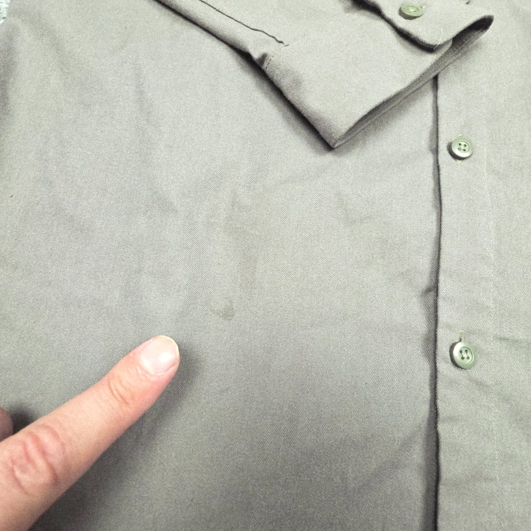 Lululemon Lululemon Commission Shirt Mens Small-Medium Gray Button-Up Performance Stretch Size US S / EU 44-46 / 1 - 4 Thumbnail
