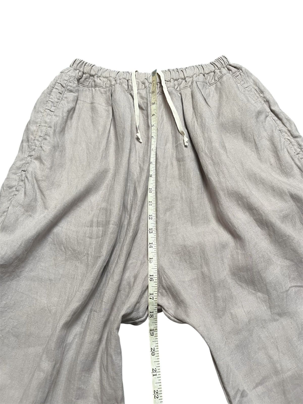 Kapital Kapital Linen 3/4 Wide Leg Pants Size US 28 / EU 44 - 6 Thumbnail