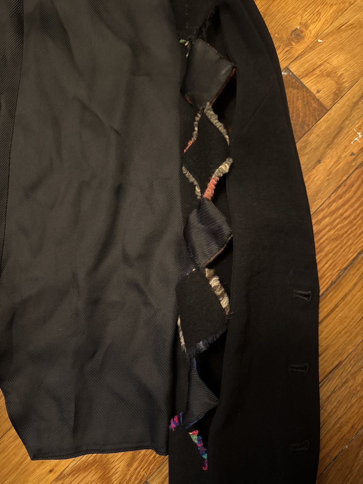 Yohji Yamamoto Yohji Yamamoto patchwork vest fw93 Size 42R - 9 Thumbnail