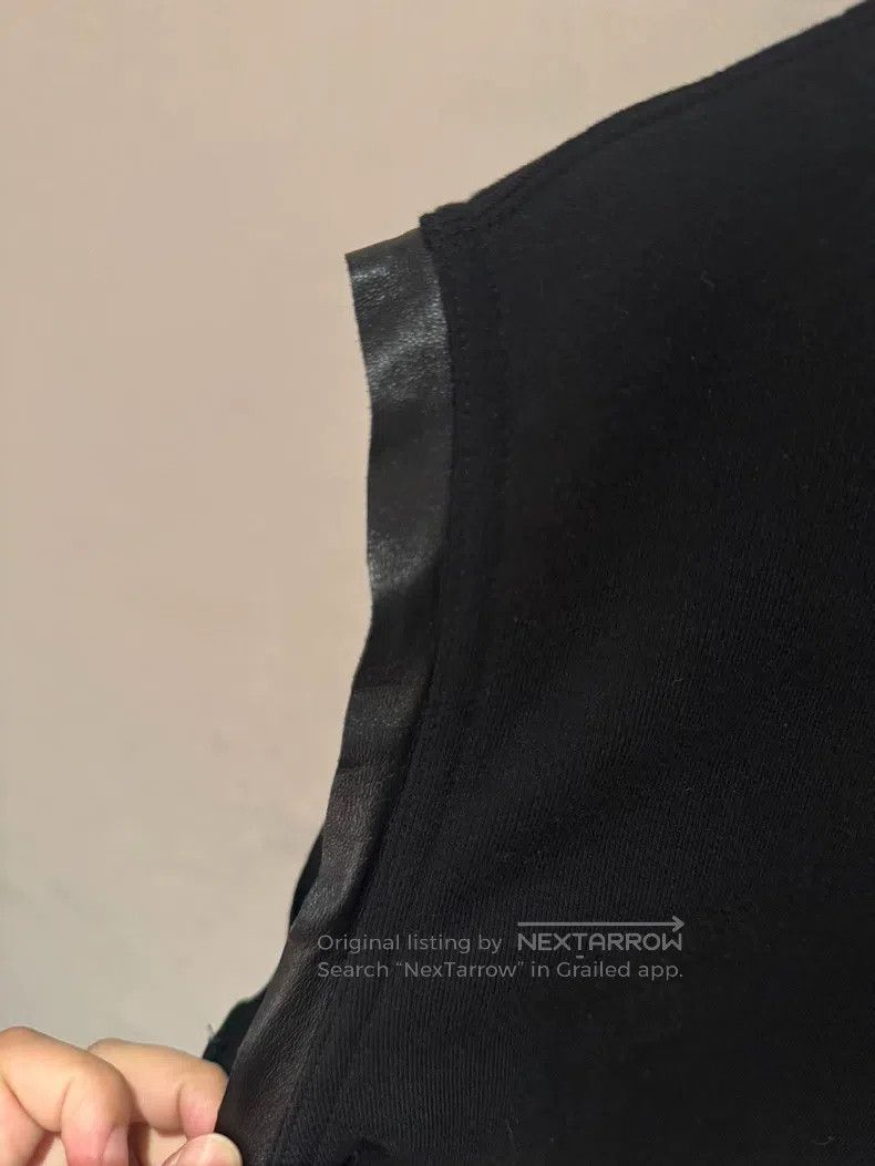 Rick Owens Rick Owens Wizard Hat Fleece Thick Leather Sleeve Vest Size US L / EU 52-54 / 3 - 3 Thumbnail
