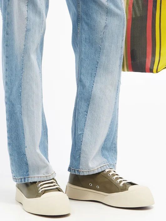 Marni $790 FW21 Pablo Leather Sneakers w/ chunky platform sole Size US 9 / EU 42 - 3 Thumbnail
