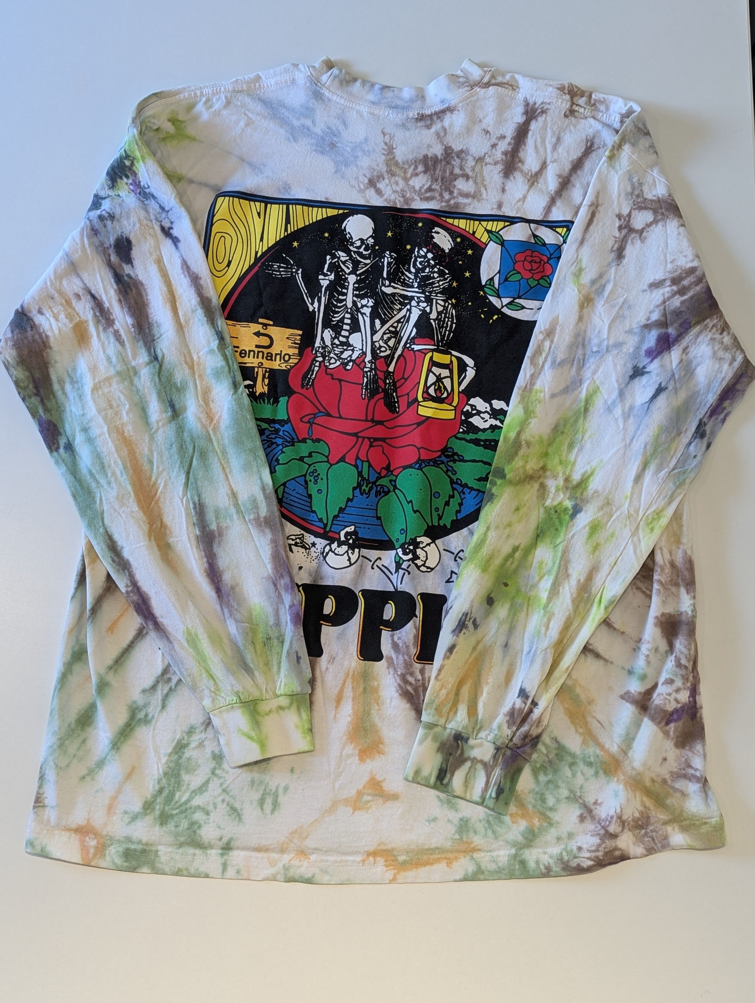 Grateful Dead × Online Ceramics Online Ceramics x Grateful Dead Ripple Long Sleeve Shirt Size US XXL / EU 58 / 5 - 8 Thumbnail