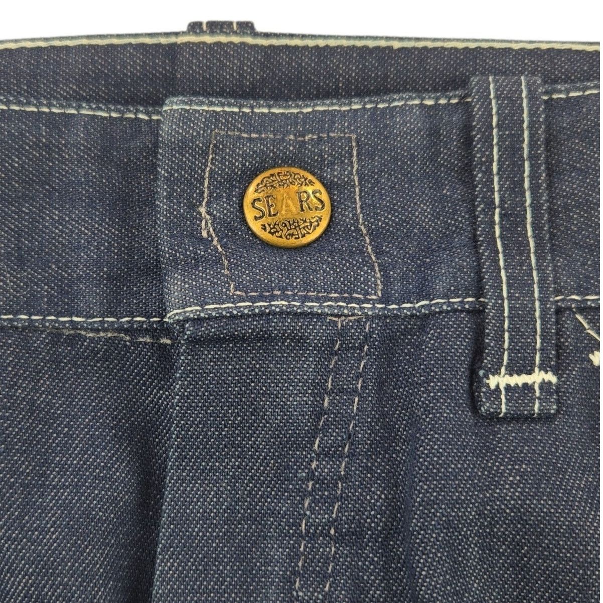 Sears Sears | Vintage, Lightweight Denim Carpenter Jeans |28 waist Size 28" / US 6 / IT 42 - 3 Thumbnail
