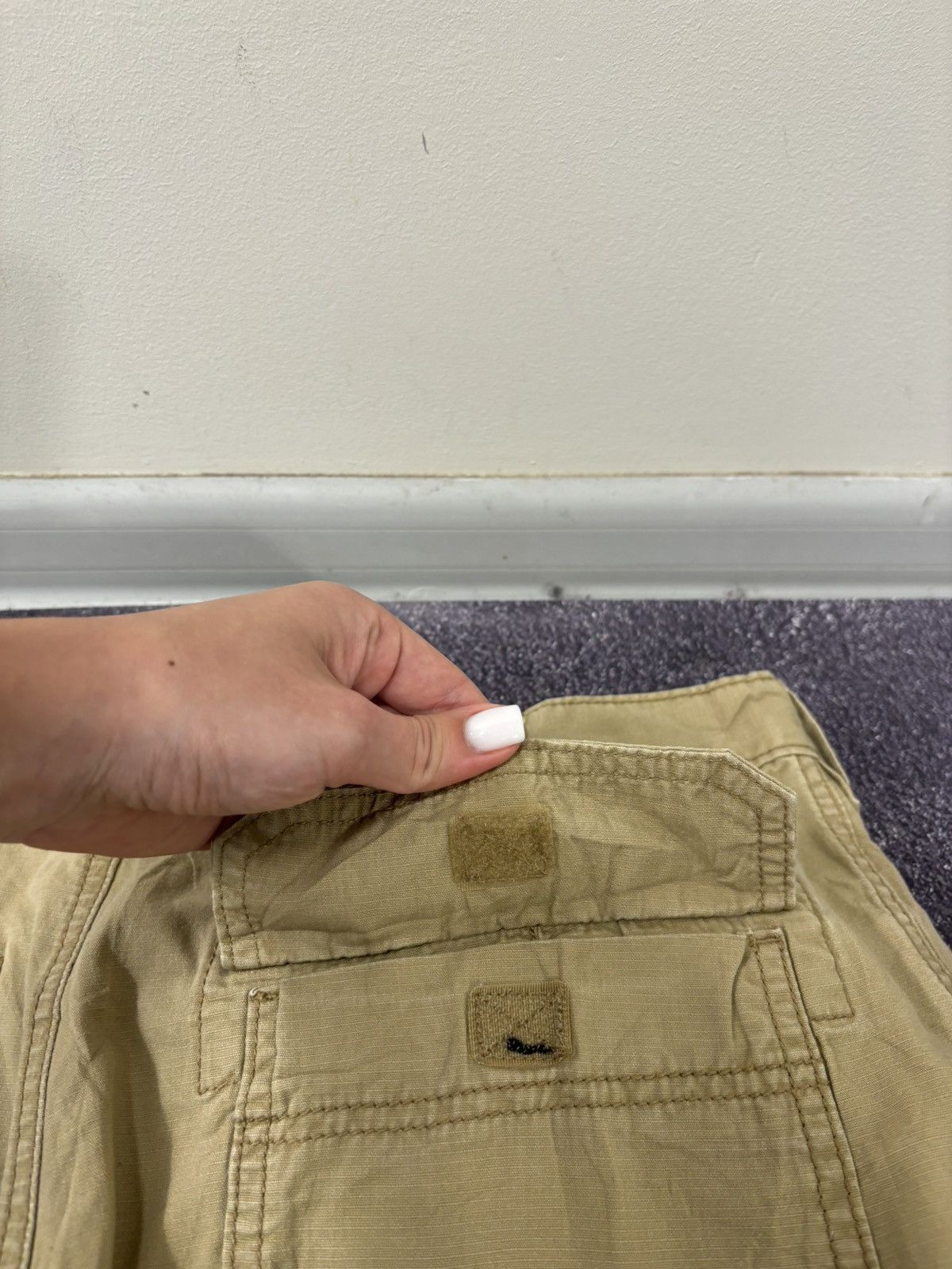 Eddie Bauer Eddie Bauer Vintage Y2K Men’s Utility Hype Dyed Cargo Shorts Size US 36 / EU 52 - 16 Thumbnail