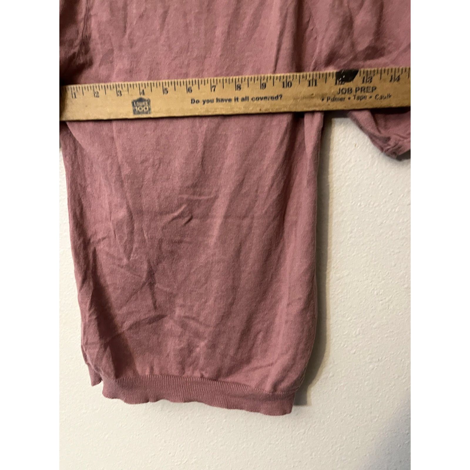 Loft Loft Shirt Ladies XS Pink Puff Sleeve V-Neck Lightweight Casual Womens Loft Top XSP Pink Puff Sleeve Shirt V-Neck Lightweight Casual Womens Size XS / US 0-2 / IT 36-38 - 5 Thumbnail