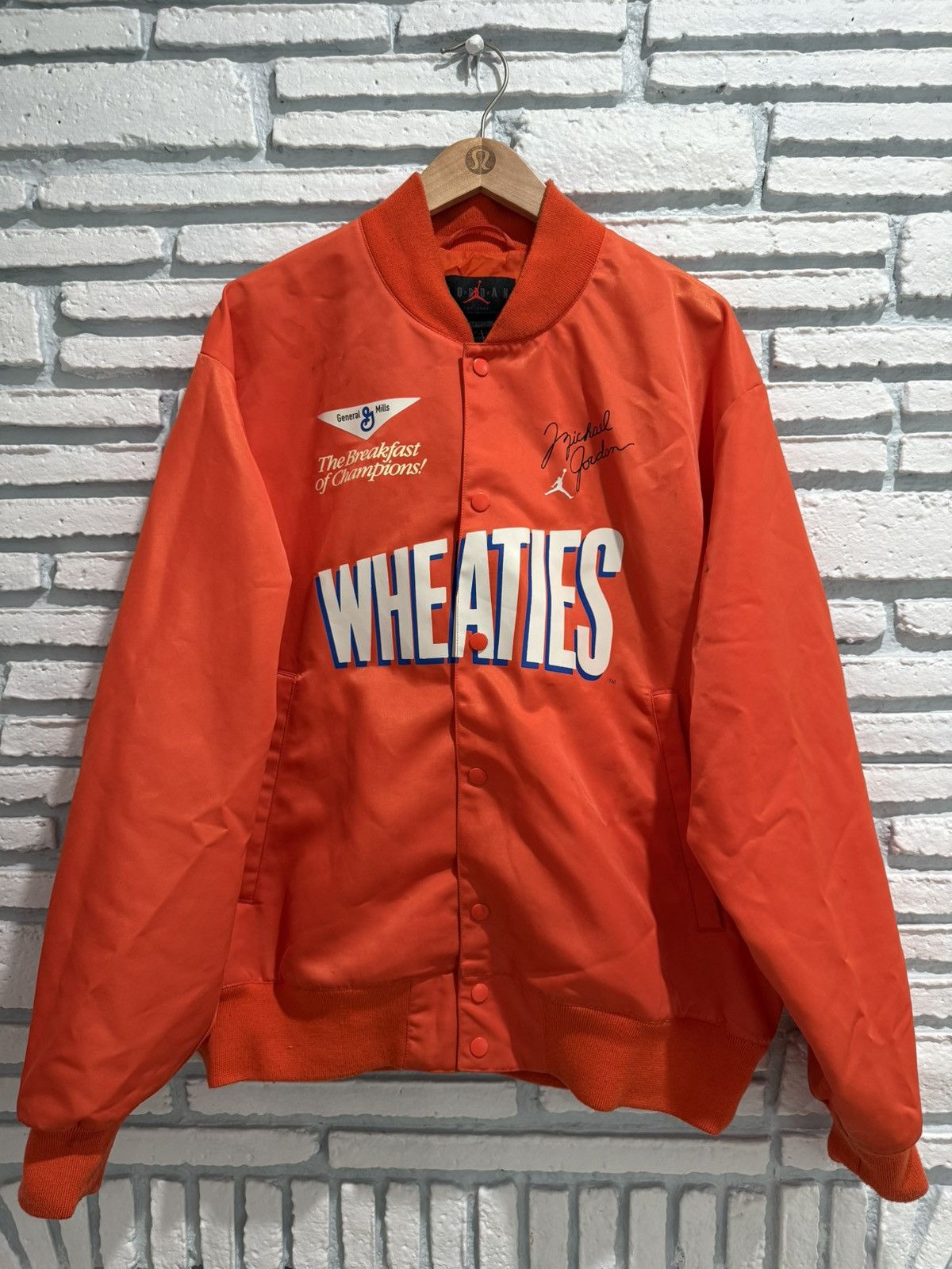 Jordan Brand Nike Air Jordan Flight MVP Wheaties Jacket Size Large Size US L / EU 52-54 / 3 - 1 Thumbnail