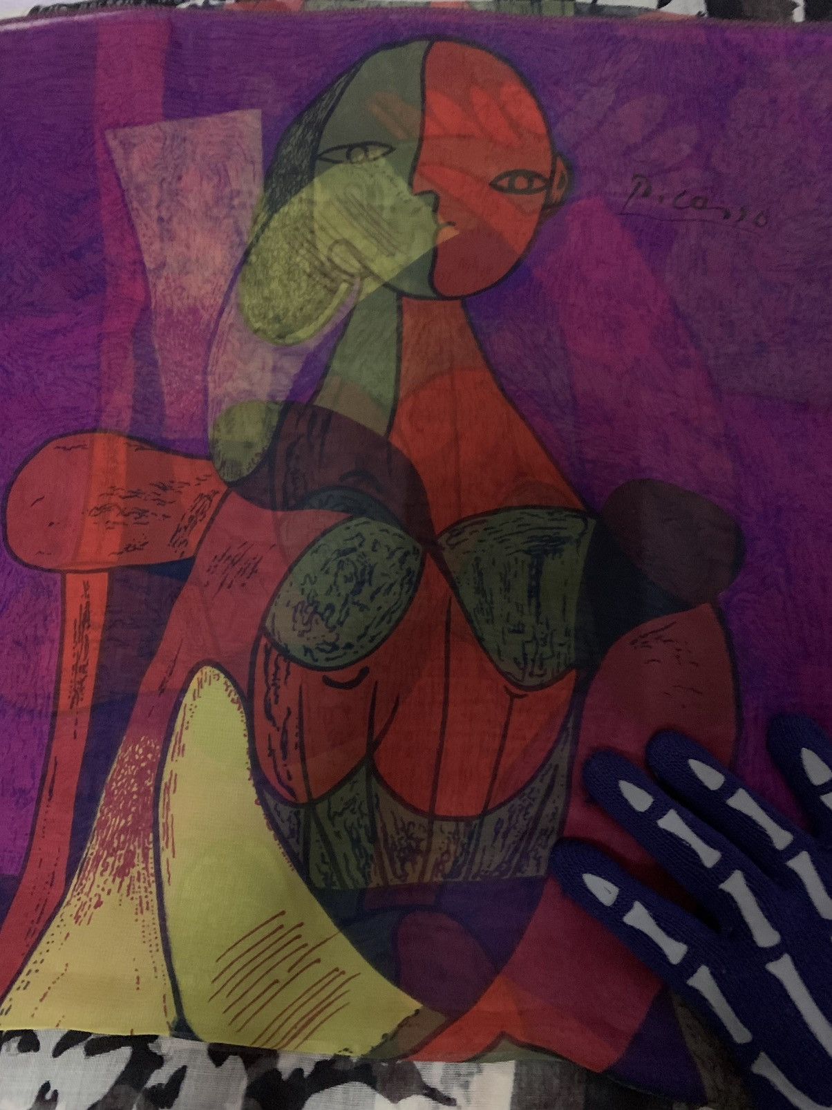 Paloma Picasso 💥Vintage Picasso Ovp Scarf Size ONE SIZE - 5 Thumbnail