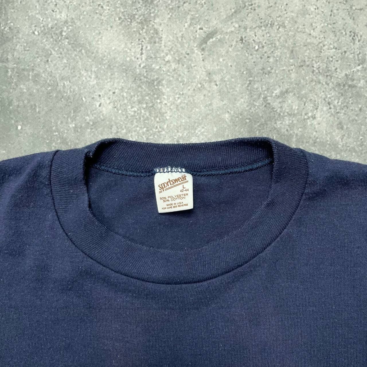 Vintage Vintage 80s Apollo Computer Corporate Promo T Shirt Blue M/L Size US M / EU 48-50 / 2 - 5 Thumbnail
