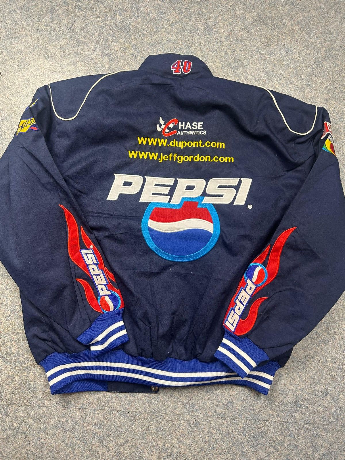 NASCAR Vintage Pepsi NASCAR Racing Jacket Y2K Size US L / EU 52-54 / 3 - 7 Thumbnail