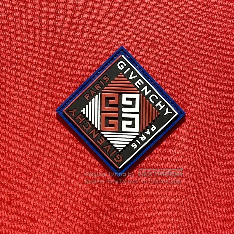 Other Givenchy Red Hem Loose T-Shirt Size US M / EU 48-50 / 2 - 4 Thumbnail