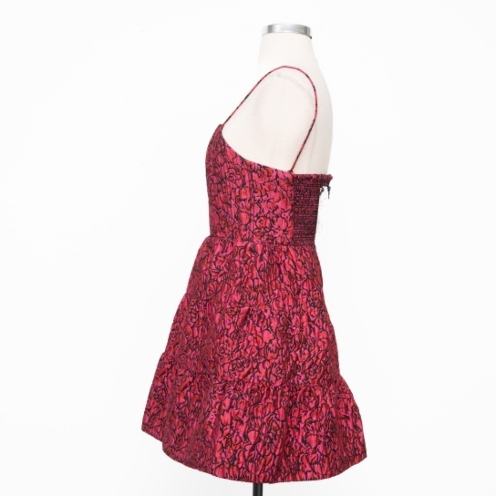 Alice + Olivia ALICE + OLIVIA. Jamila Fit-&-Flare Dress. Size XS / US 0-2 / IT 36-38 - 6 Thumbnail