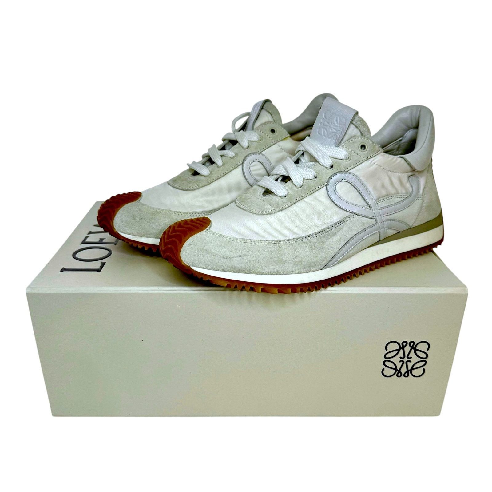 Loewe Loewe Women's Flow Runner Sneakers - Size 39, White Size US 9 / IT 39 - 3 Thumbnail