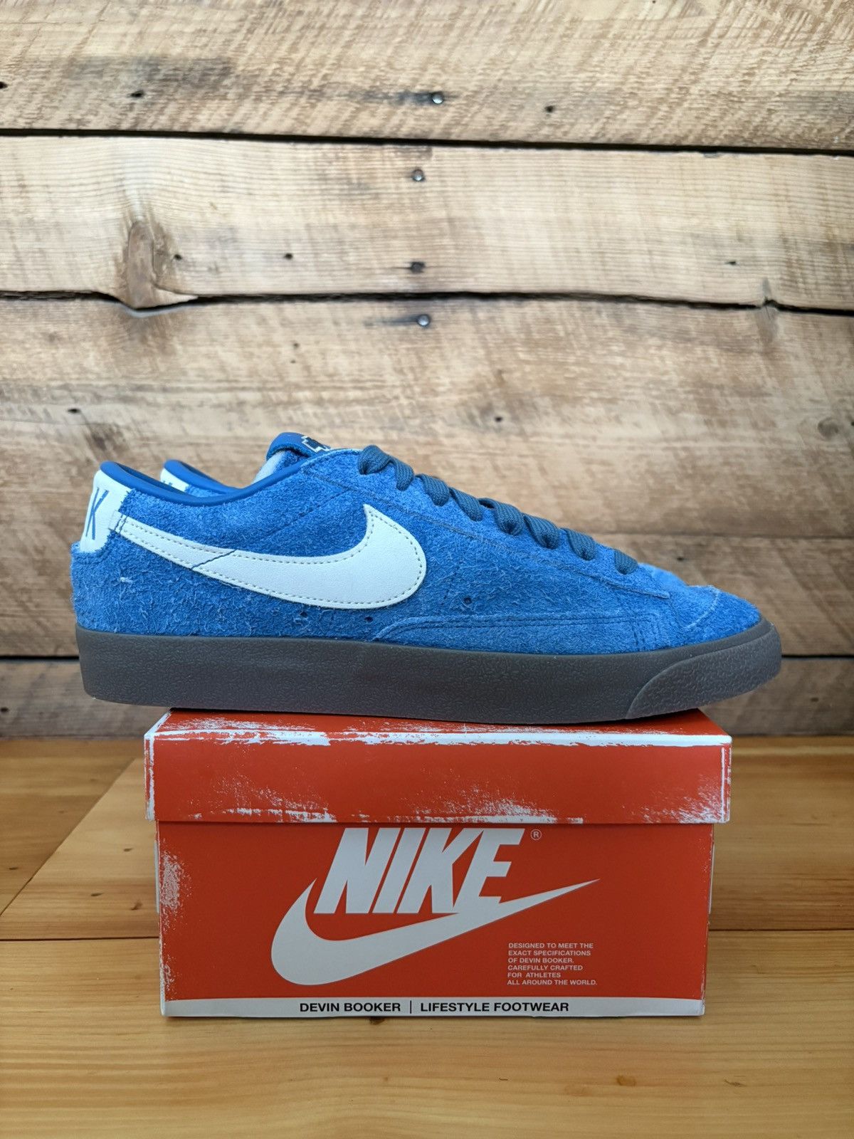 Nike Blazer Low x Devin Booker Chevy Surf Blue Chevrolet