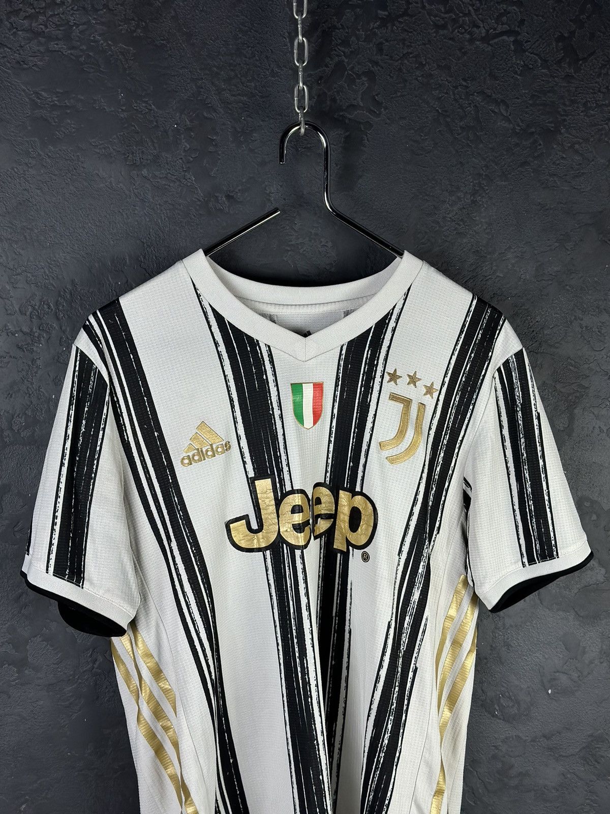 Adidas Adidas 2020-21 RABIOT Juventus Home Soccer Jersey Size US M / EU 48-50 / 2 - 2 Thumbnail