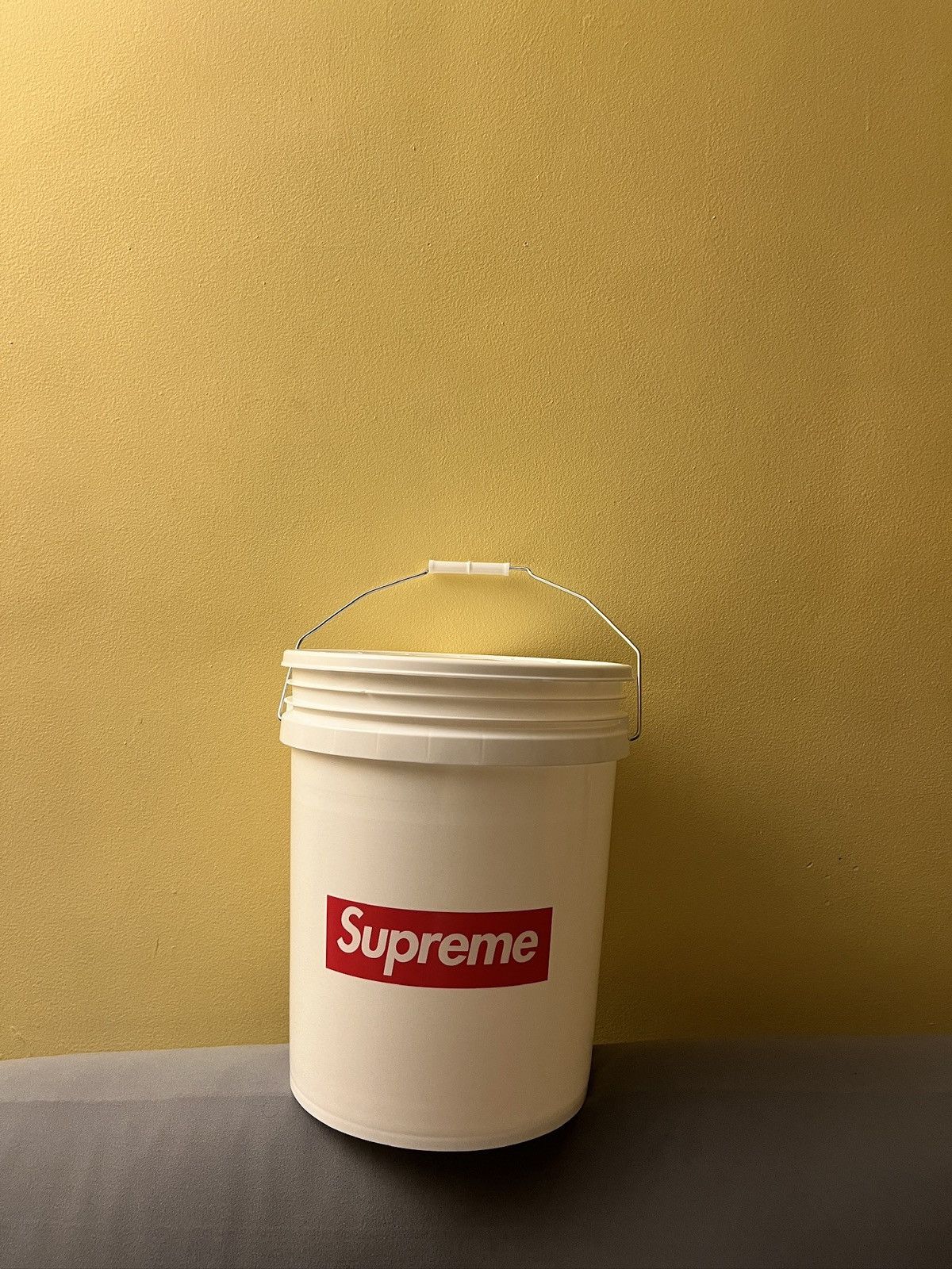 image of Supreme Leaktite 5 Gallon Bucket in White, Men's
