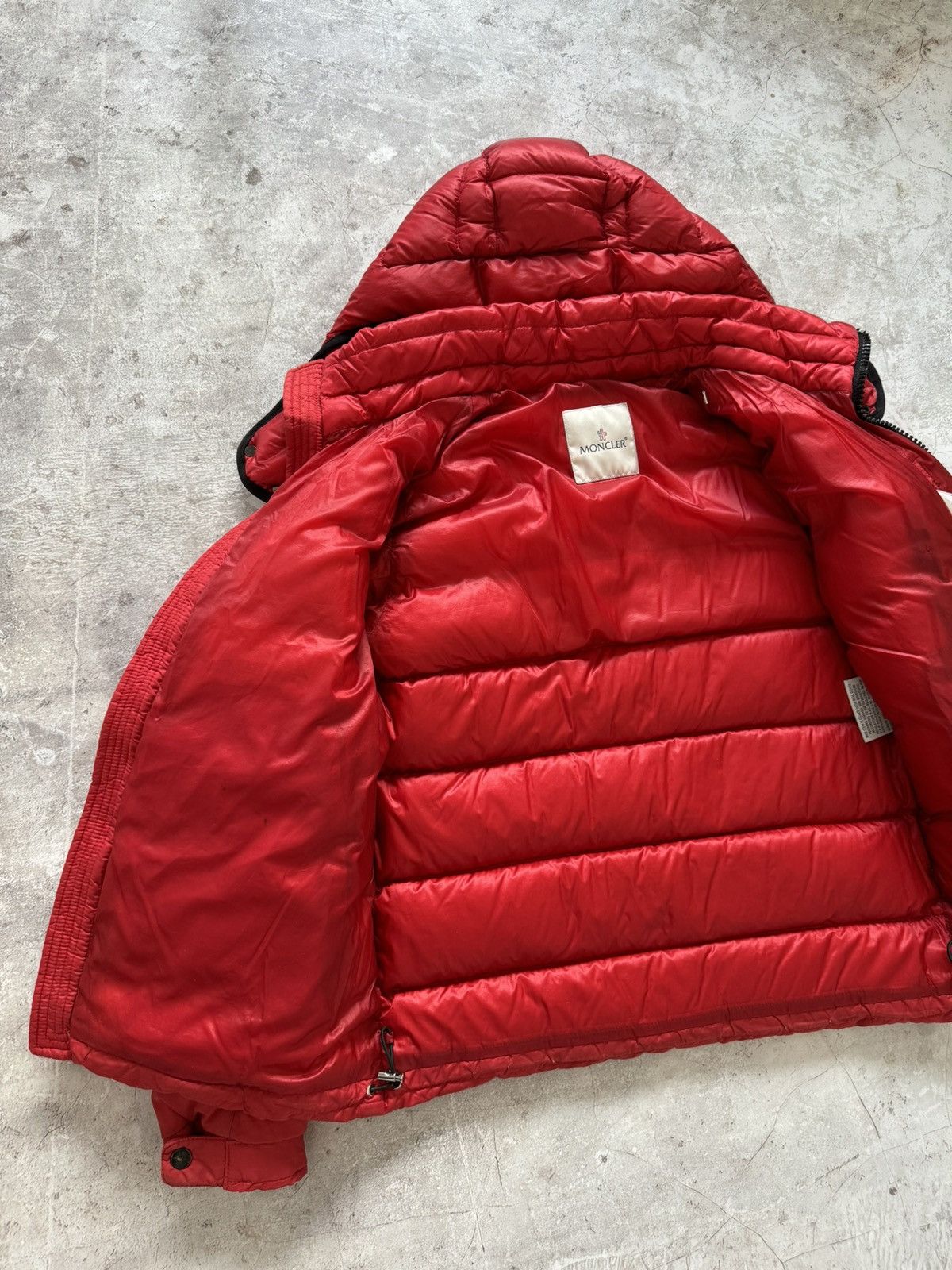 Moncler Moncler Hymalay puffer hooded jacket red Size US M / EU 48-50 / 2 - 8 Thumbnail