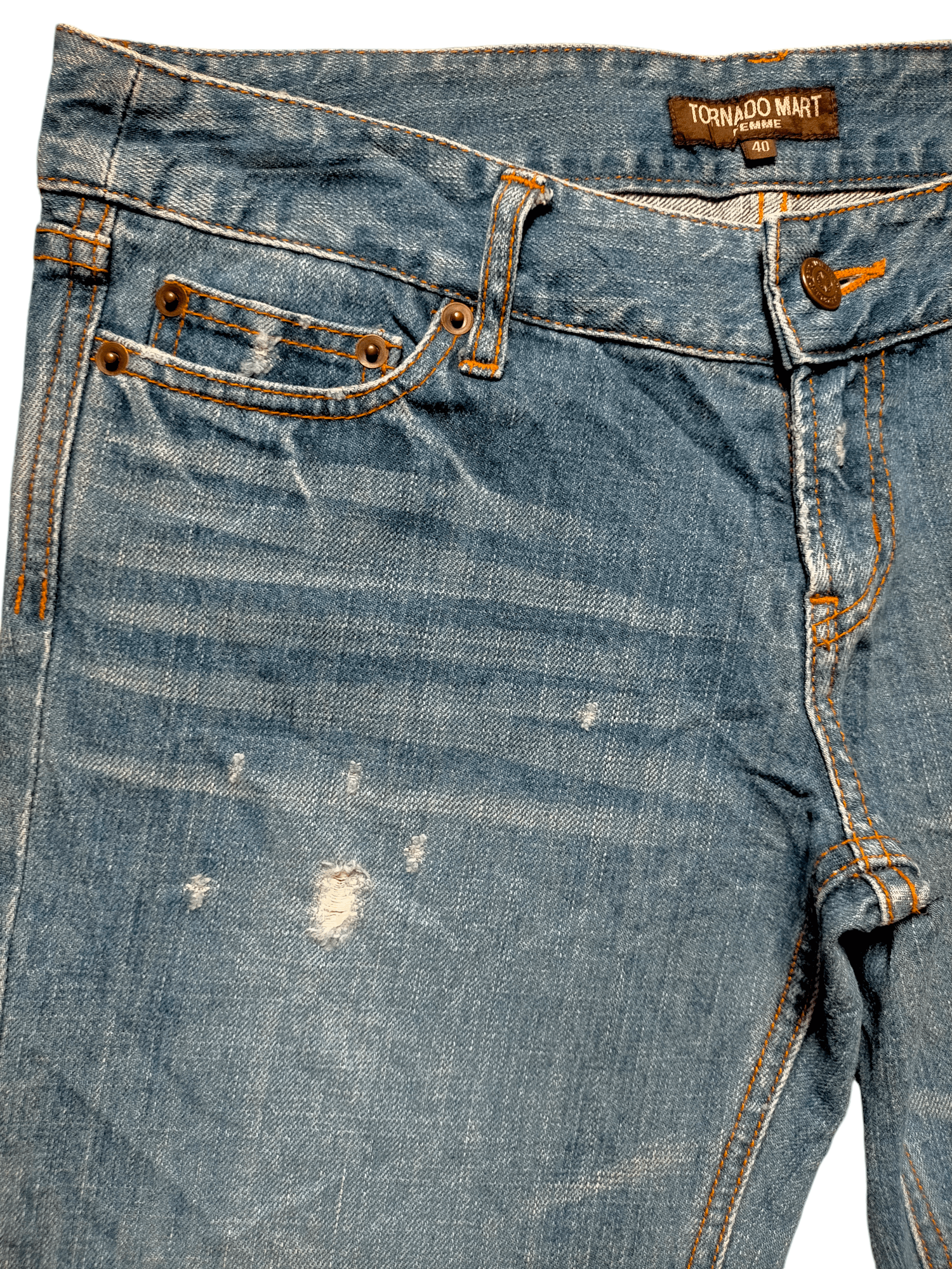 Tornado Mart Flare Jeans Tornado Mart Low Rise Boot cut denim Size US 32 / EU 48 - 4 Thumbnail