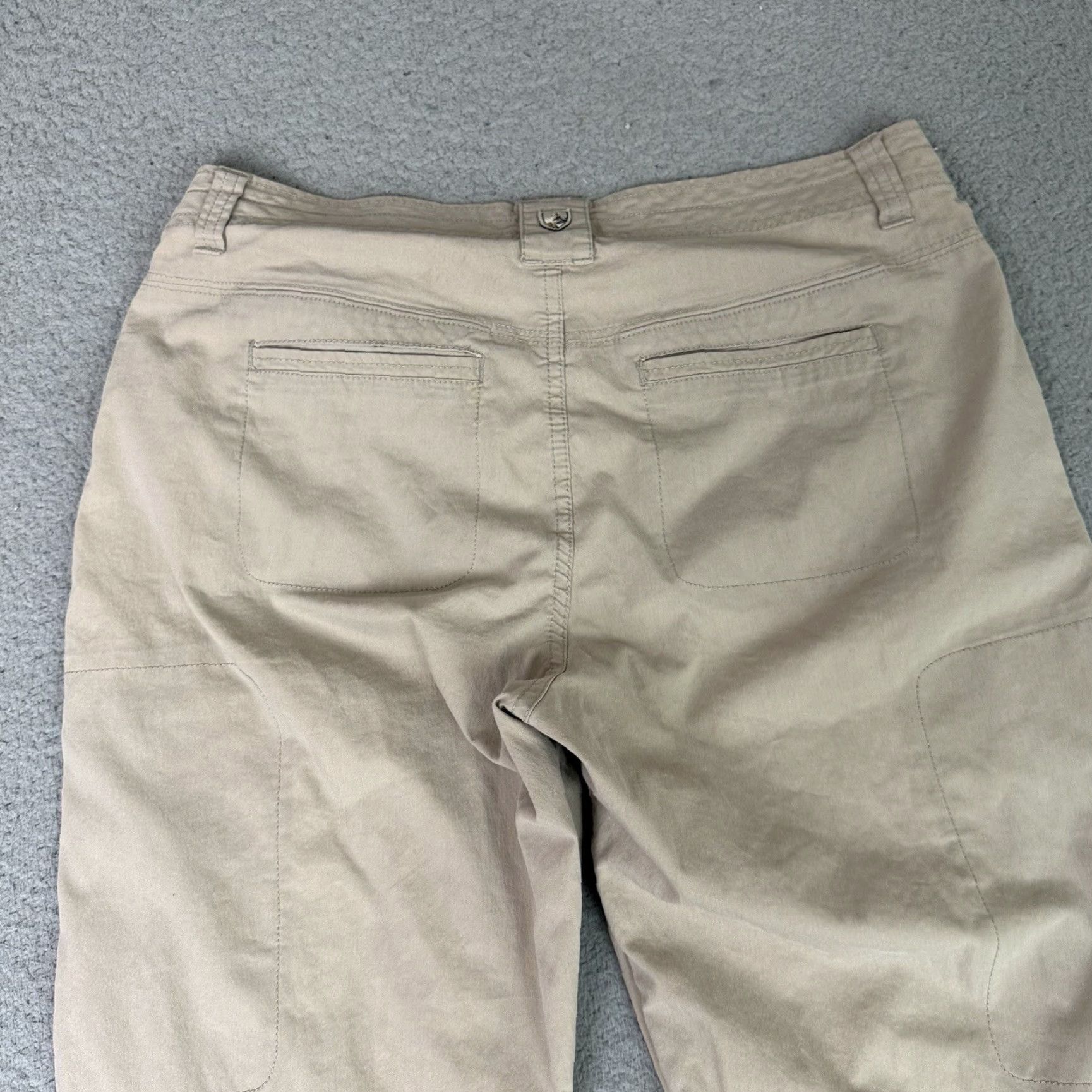 Vintage VINTAGE Kuhl Hiking Pants Womens 10 Reg Beige Lightweight Midrise Casual Outdoor Brown Size 32" / US 10 / IT 46 - 7 Thumbnail
