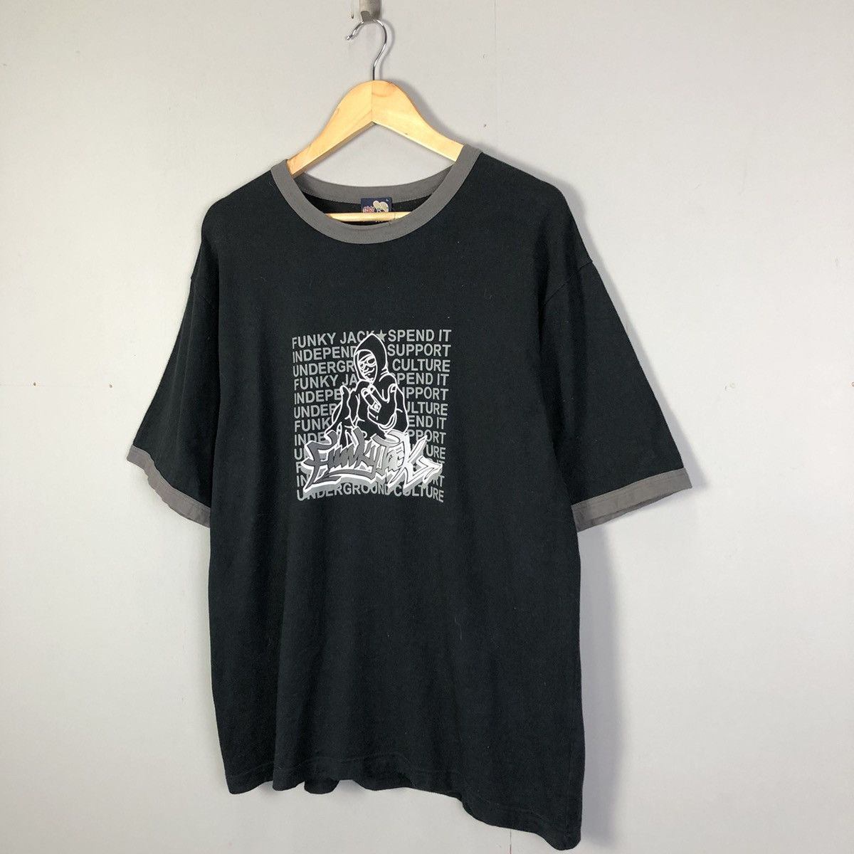 Rap Tees Vintage y2k Funky Jack Underground Culture Tshirt Size US L / EU 52-54 / 3 - 5 Thumbnail