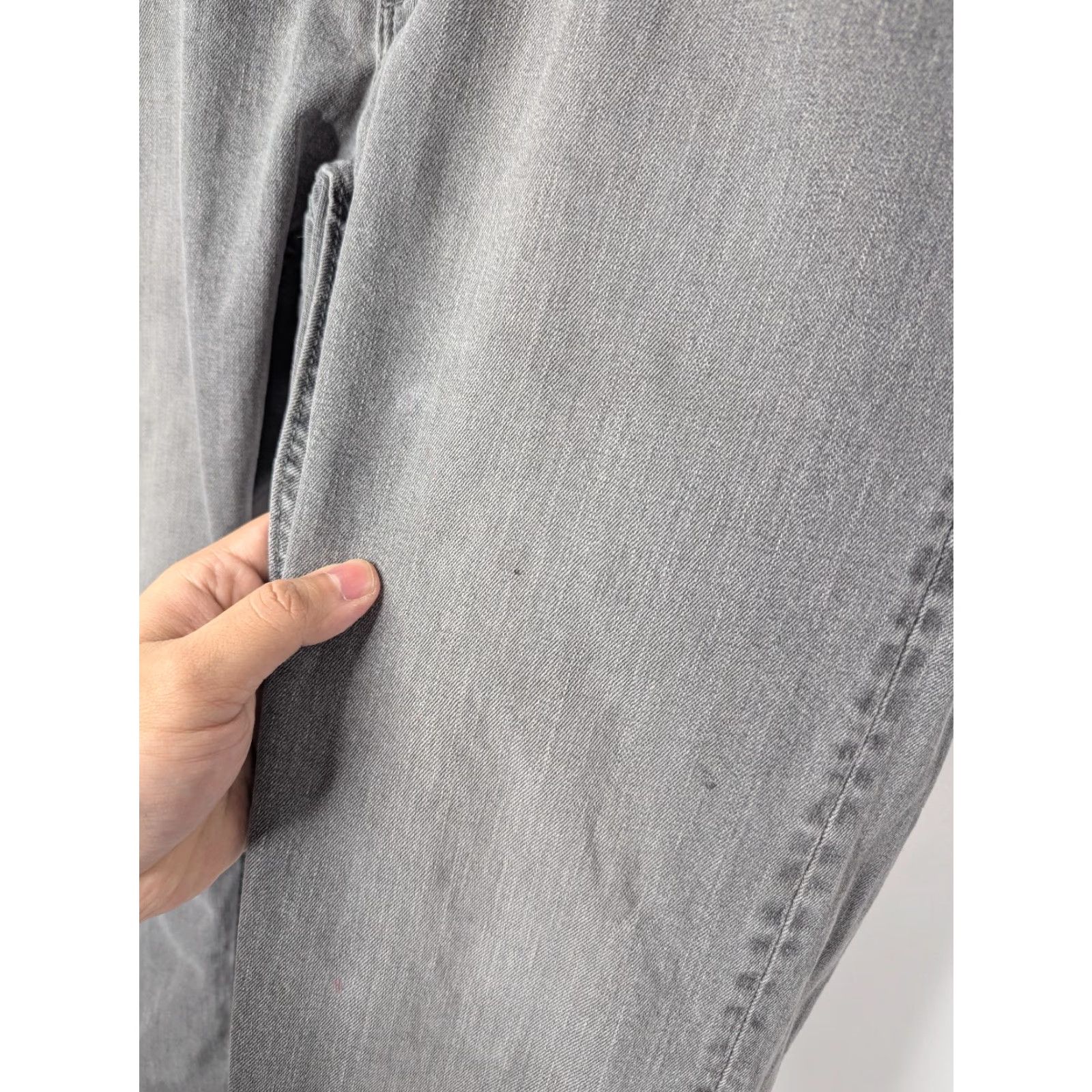 Banana Republic VINTAGE Banana Republic Jeans Denim 5-Pocket 100% Cotton Gray Gray Denim Straight Men’s Size 33X32 Size US 33 - 3 Thumbnail