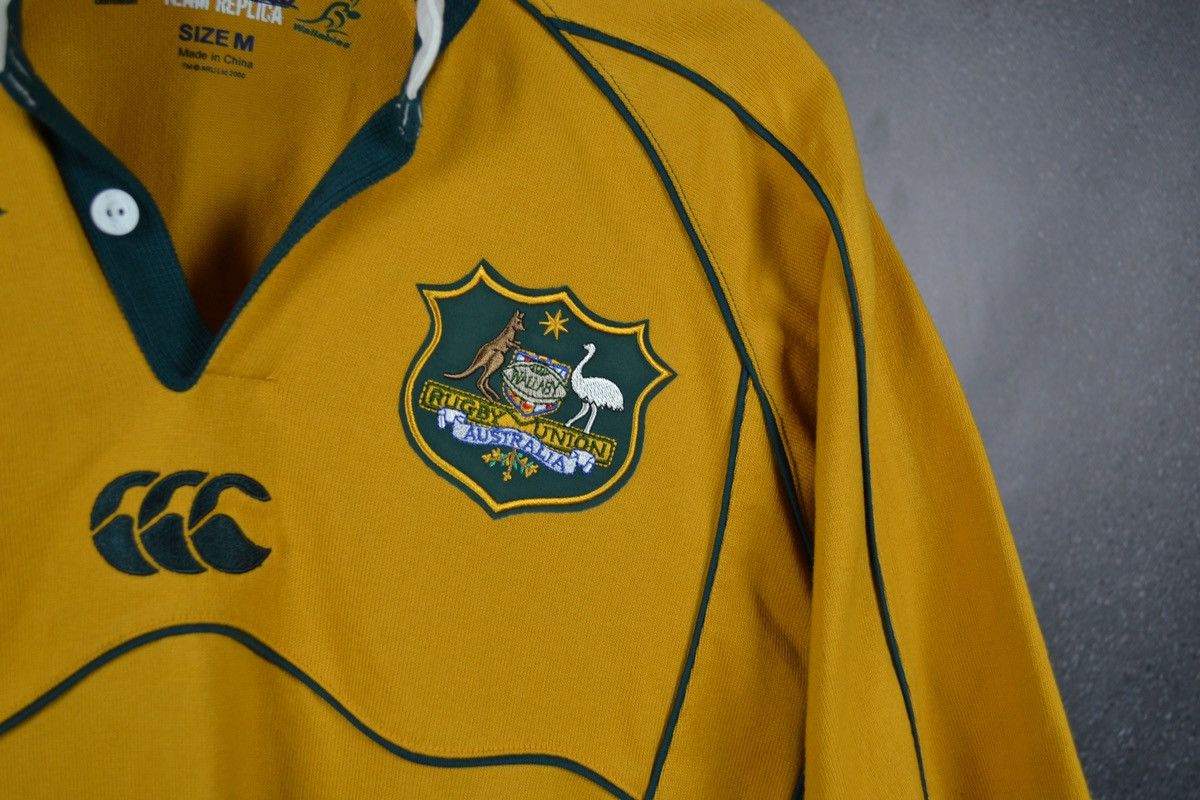 Canterbury of New Zealand × Vintage Australia Home Rugby Union Shirt Canterbury Vintage Jersey Size US M / EU 48-50 / 2 - 7 Thumbnail