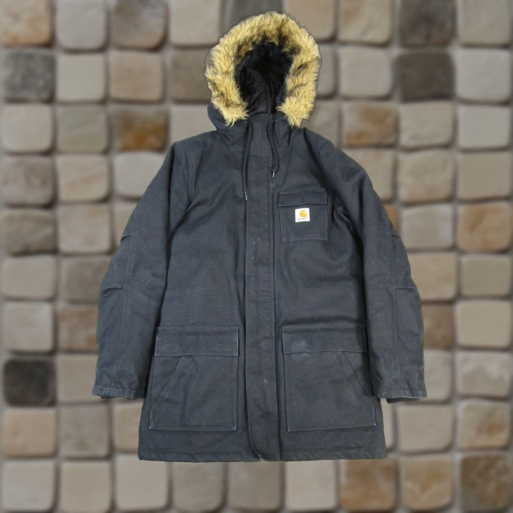 Carhartt Carhartt Siberian Parka Coat Mens XS Black 3M Thinsulate Canvas Size US XS / EU 42 / 0 - 1 Thumbnail