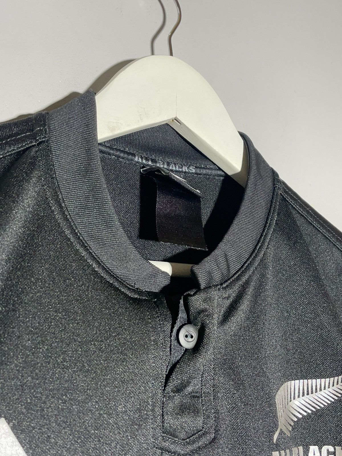 Adidas All Black New Zealand Y2k Streetwear Adidas Shirt Jersey Size US M / EU 48-50 / 2 - 6 Thumbnail