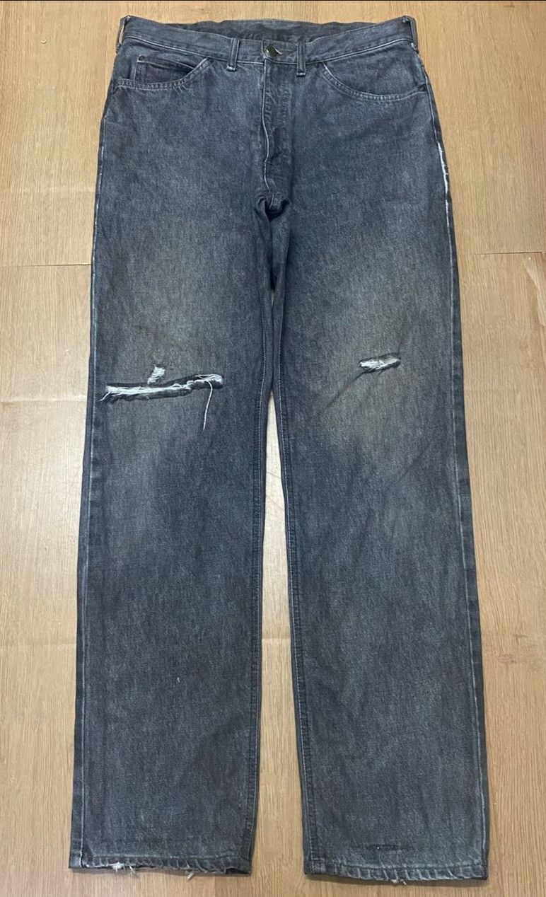 If Six Was Nine Vintage 90s Lee Riders Distressed Denim Size US 32 / EU 48 - 1 Thumbnail