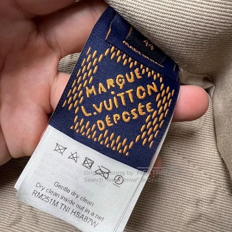 Louis Vuitton Louis Vuitton SS25 full-print embossed aged denim jacket Size US S / EU 44-46 / 1 - 5 Thumbnail